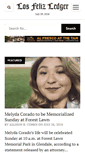 Mobile Screenshot of losfelizledger.com